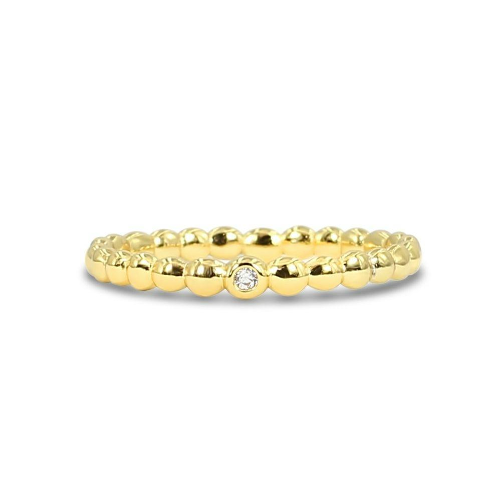 Gold ring by Jackie Mack Designs